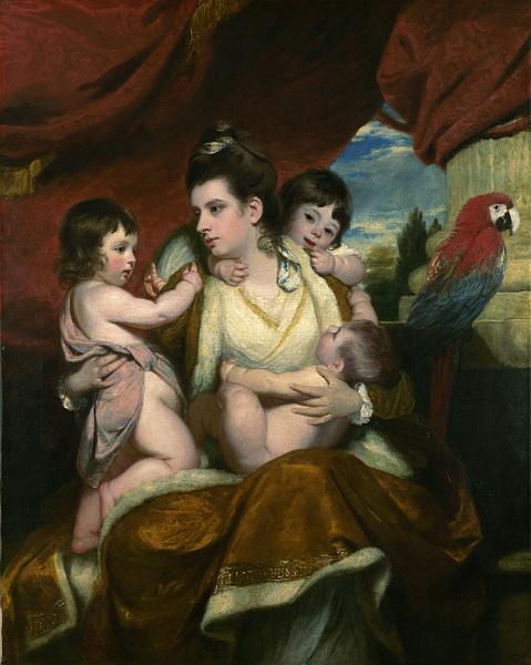 Sir Joshua Reynolds Portrait of Lady Cockburn and her three oldest sons